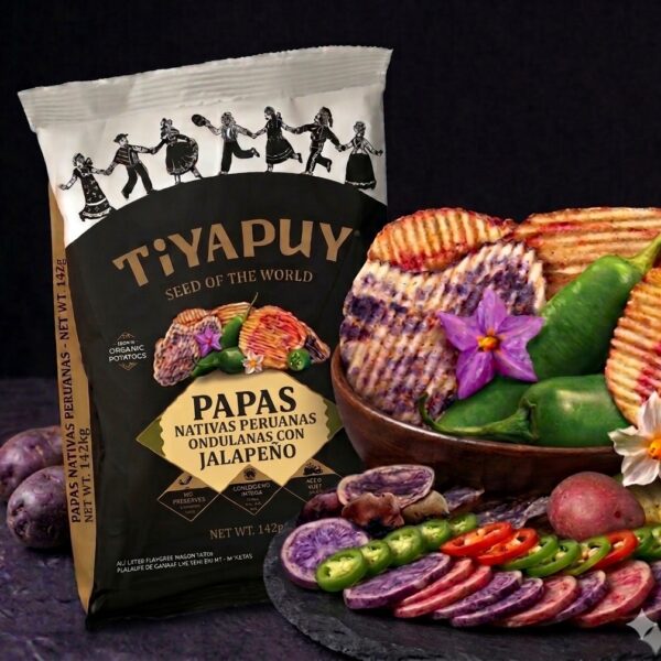 Papas Nativas sabor Jalapeño Tiyapuy 142 gr