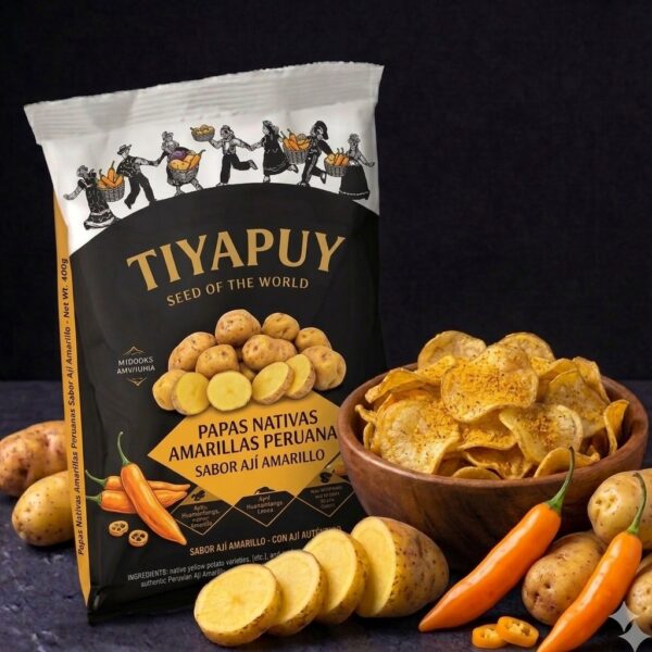 Papas Nativas Amarillas picantes Tiyapui 142 gr